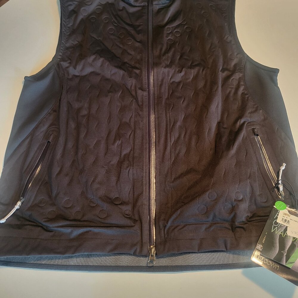 Nudown vest NWT Recco Mt. Whitney Women's Large Black vest
